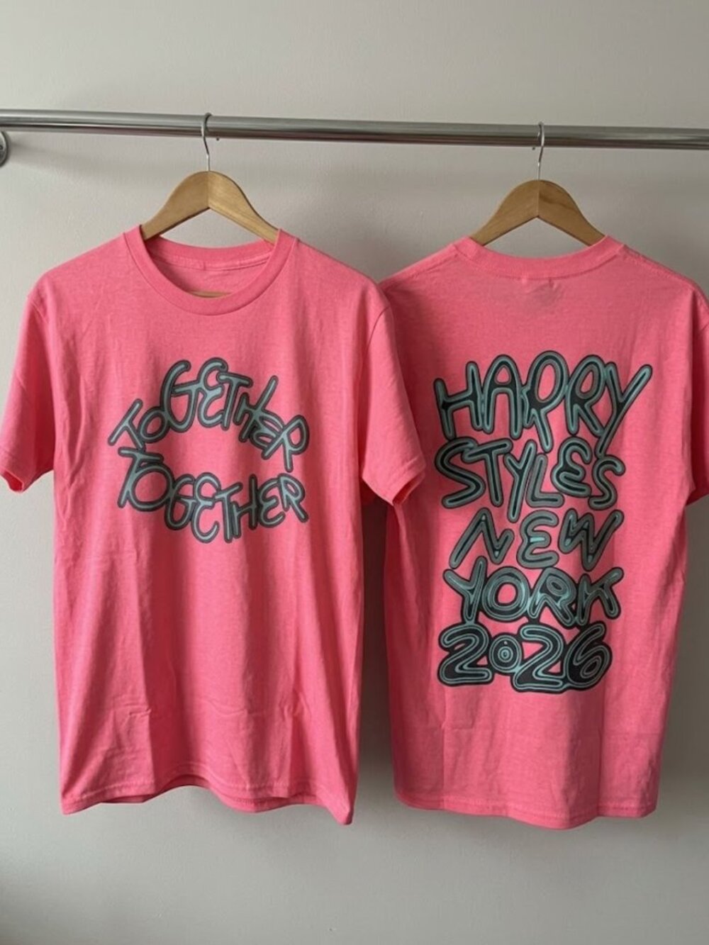 Harry Styles New York 2026 Together T-Shirt Reprint